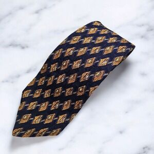 Robert Talbott Studio Silk Necktie Diamond Pattern Business Casual